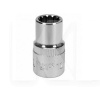 Головка торцевая SPLINE 12 мм 1/2" 38 мм блистер YATO (YT-14824)