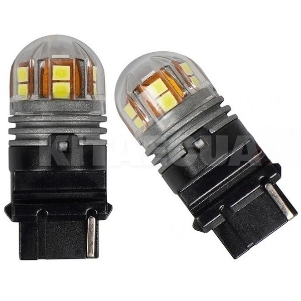 Світлодіодна лампа 12V P27W 6000K (компл.) AMS (41316)