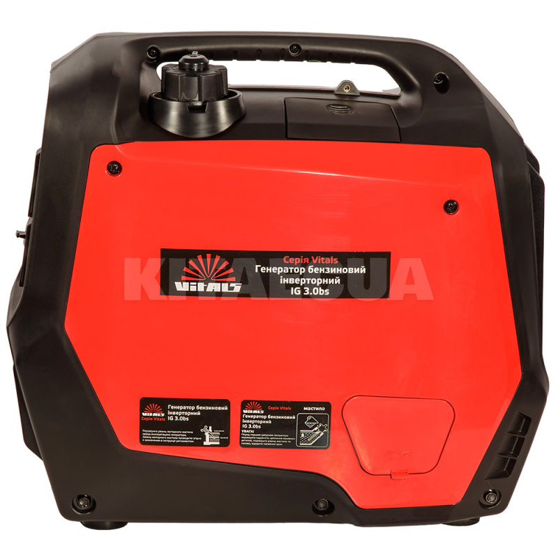 Генератор інверторний бензиновий 3.5/3.0 кВТ Vitals (244817) - 2