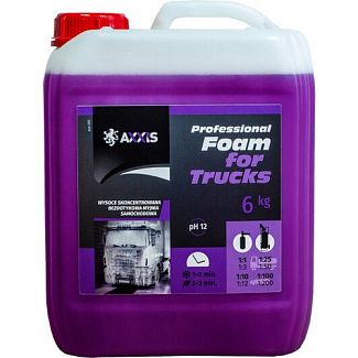 Активна піна Professional Foam for Trucks 5л концентрат лужна AXXIS