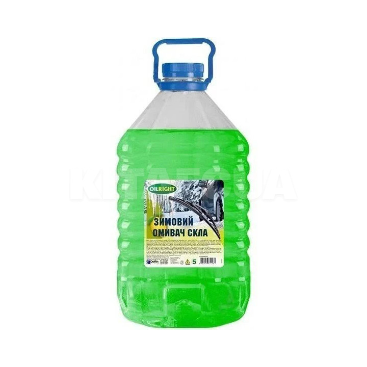 Омыватель зимний -20С цитрусовый 5л OIL RIGHT (5305)