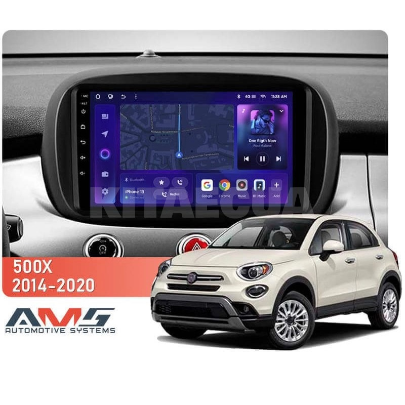 Штатна магнітола MOSS M3 4+32 ГБ 9" Fiat 500X 2014-2020 (L1) AMS (49847) - 2