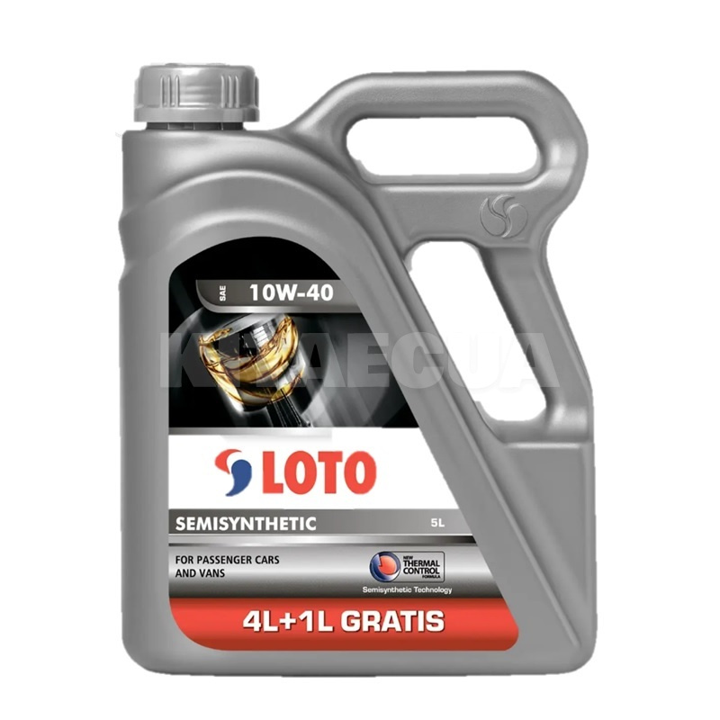 Масло моторне Напівсинтетичне 5л 10W-40 SN/CF SEMISYNTHETIC LOTOS (WF-K505K00-OH2)