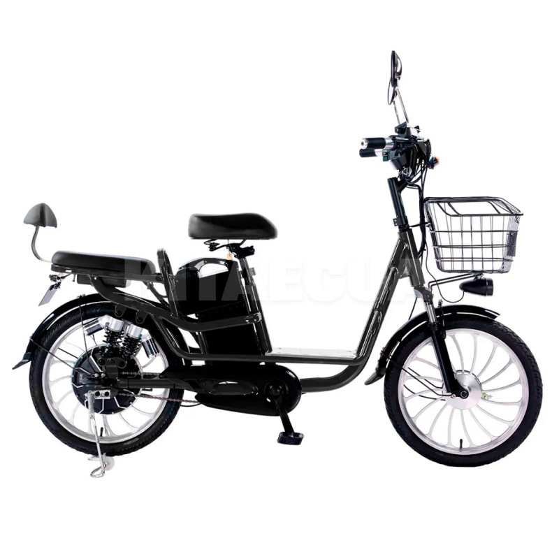 Велоскутер аккумуляторный BKS-500 60 км 500 Вт черный + аккумулятор 60В 20Ач FORTE (145163)