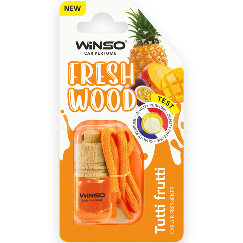 Ароматизатор "тутті-фрутті" 4мл Fresh WOOD Tutti Frutti Winso (530680)