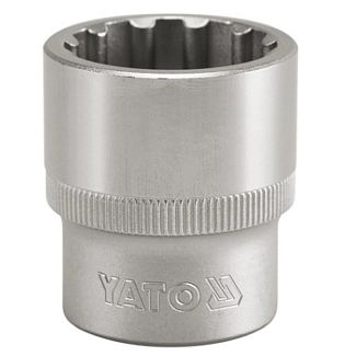 Головка торцевая SPLINE 23 мм 1/2" 38 мм YATO