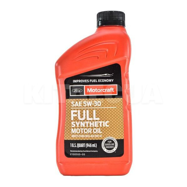Масло моторне синтетичне 0.946л 5W-30 Full Syntetic Motorcraft (XO5W30Q1FS)