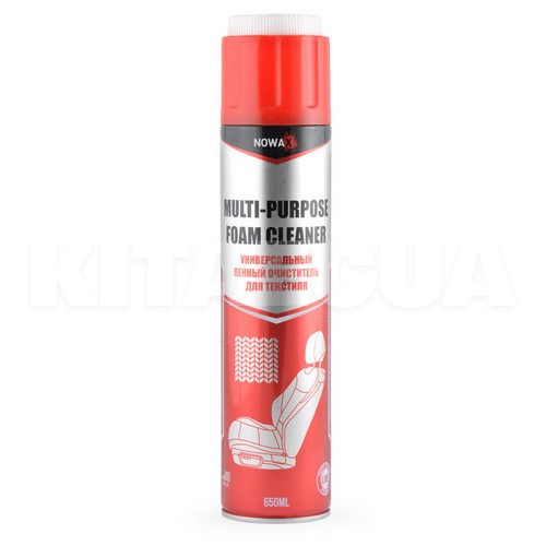 Очищувач оббивки салону 650мл Multi-Purpose Foam Cleaner NOWAX (NX65000)