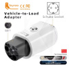 Переходник для зарядной станции (разрядник) GB/T (китайское авто) - Schuko V2L (розетка)3.5 кВт 16А FEYREE (S-V2LGBT)