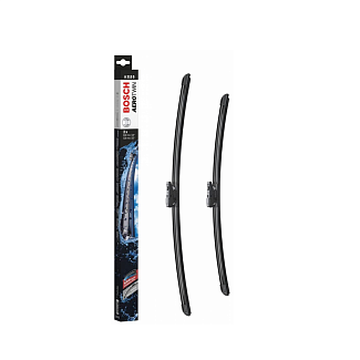 Щітка склоочисника (двірник) 600/500мм безкаркасна Bosch