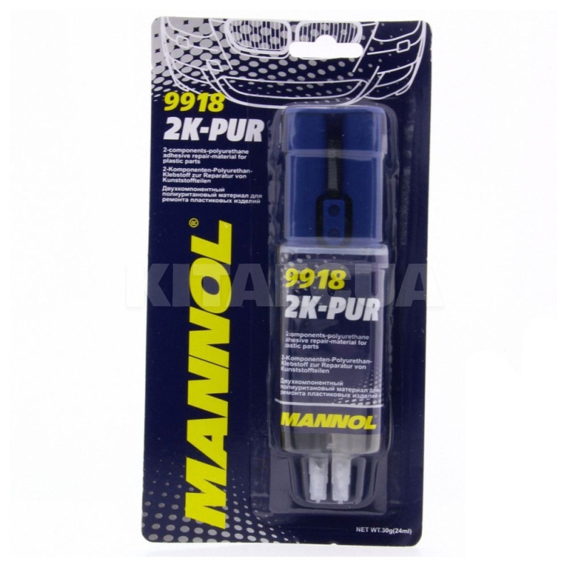 Клей полиуретановый 2K-PUR 30г Mannol (9918)