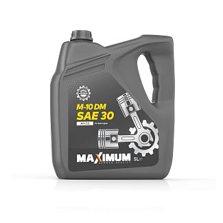 Масло моторне мінеральне 5л М-10DM SAE 30 CD MAXIMUM
