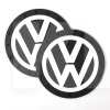 Коврики антискользящие в подстаканник 7 см Volkswagen (2шт.) (4429)