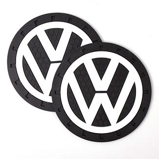 Коврики антискользящие в подстаканник 7 см Volkswagen (2шт.) 