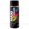 Фарба-емаль чорна 400мл високотемпературна 400° MAXI COLOR (MX0008-MAXI COLOR)