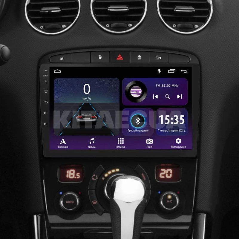 Штатна магнітола E9232 2+32 Gb 9" Peugeot 408 1 T7 2012-2020 SIGMA4car (42091) - 3