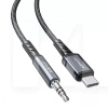 Кабель USB Type-C - mini Jack 3.5 mm C1-08 0.18м черный ACEFAST (331090010)