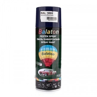 Краска универсальная глянцевая 400мл синяя BALATON