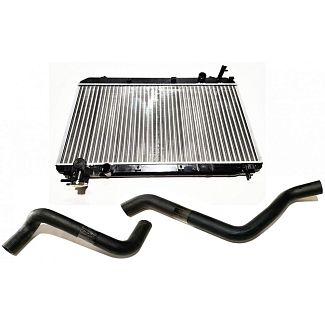 Радиатор охлаждения с патрубками МКПП KIMIKO