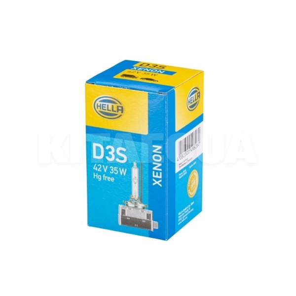 Ксенонова лампа D3S 35W 42V HELLA (8GS009028311)