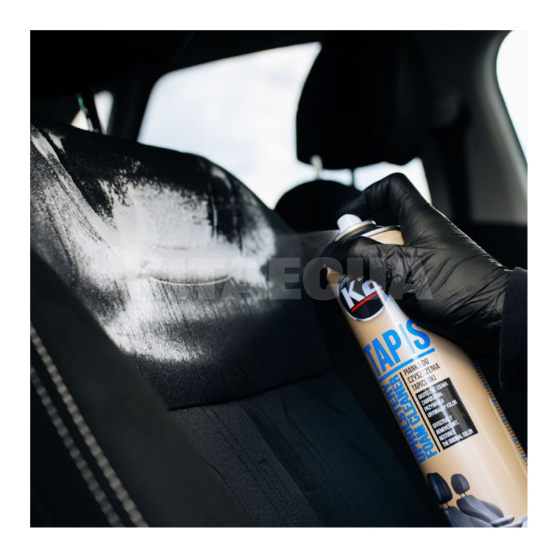 Очиститель обивки салона 600мл TAPIS AERO + BRUSH с щеткой K2 (K206B) - 6