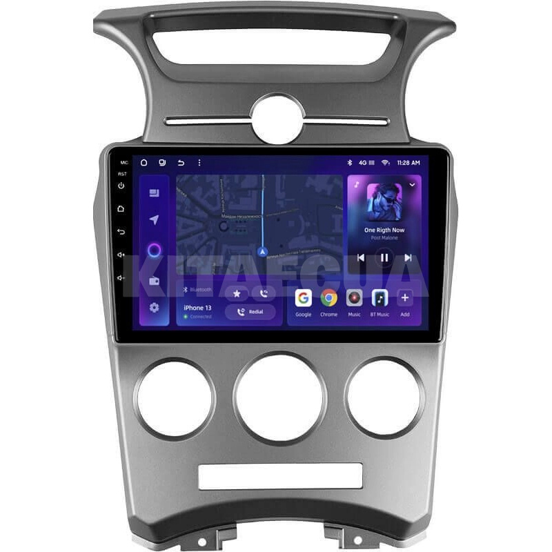 Штатна магнітола MOSS M2 4+32 Gb 9" Kia Carens UN 2006-2012 (F1) AMS (49183)