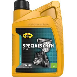 Масло моторное синтетическое 1л 5W-40 SPECIALSYNTH MSP KROON OIL