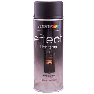 Краска черная 400мл высокотемпературная Deco Effect MOTIP