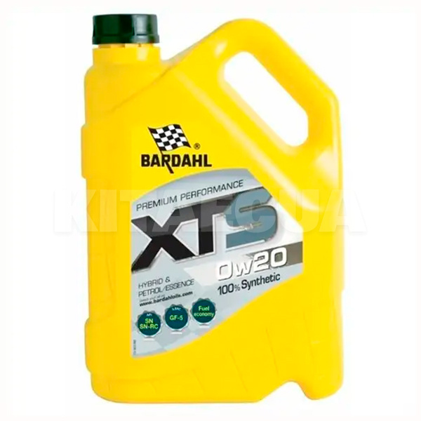 Масло моторне синтетичне 5л 0W-20 XTS BARDAHL (36333)