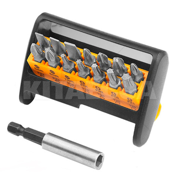 Набор бит SL-PH-PX-T x 25 мм с магнитным держателем TOLSEN (20365)