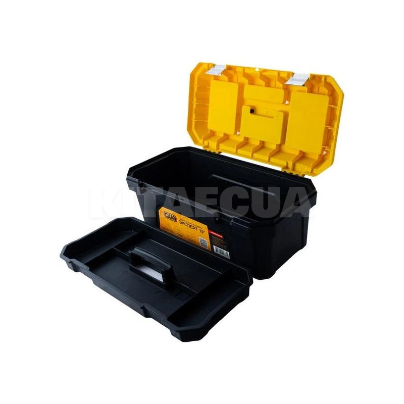 Ящик для інструменту Експерт 19'' 470х230х220 мм з металевими замками СИЛА (330113) - 4