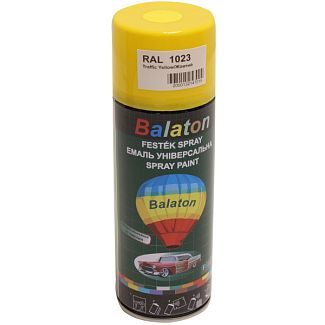 Краска универсальная глянцевая 400мл желтая BALATON