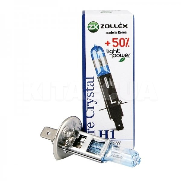 Галогенная лампа H1 55W 12V Pure crystal ZOLLEX (2860624)