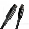 Кабель Type-C - Lightning PD 20W 1м чорний BASEUS (CATLWJ-01)