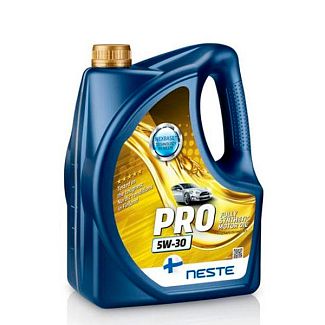 Масло моторное синтетическое 4л 5W-30 Pro NESTE