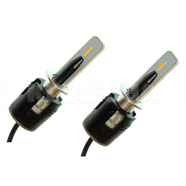 LED лампа для авто P H1 P14.5s 21W 6000K (комплект) BAXSTER (00-00007873)