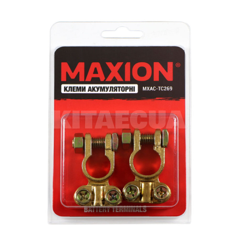 Клеммы аккумуляторные пара MAXION (MXAC-TC269)