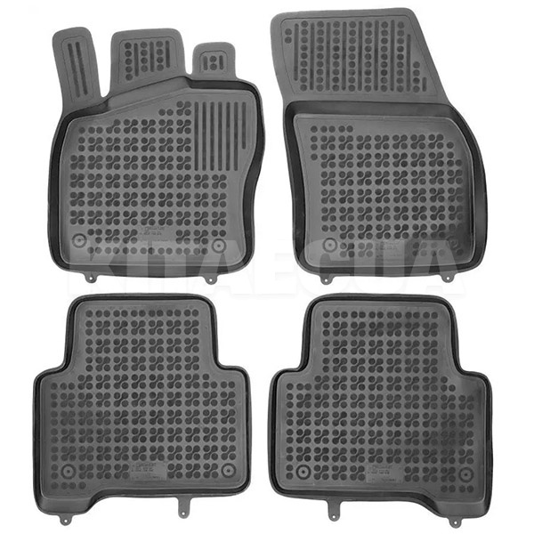 Резиновые коврики в салон Volkswagen Tiguan 2 (2015-н.в.) (4шт) 200121 REZAW-PLAST (27371)