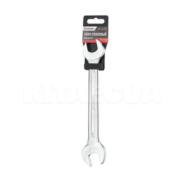 Ключ ріжковий 20 х 22 мм Cr-V DIN3110 STORM Intertool (XT-1120) - 4