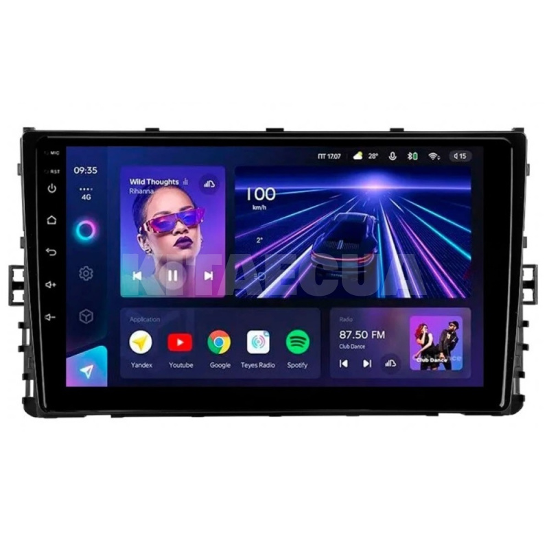 Штатная магнитола CC3L 4+64 Gb 9" Volkswagen Jetta 7 2018-2022 Teyes (52168)
