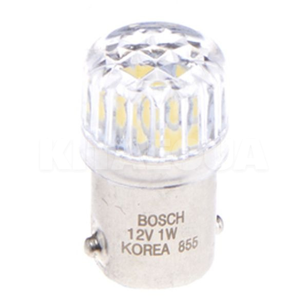 LED лампа для авто Retrofit T4W 1W 6000К (комплект) Bosch (1987301513)