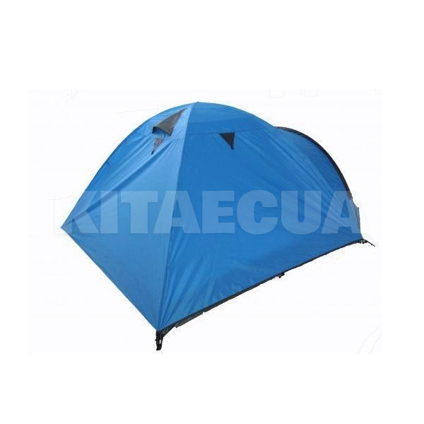 Палатка туристическая 285х205х120 см 3-местная голубая Travel-3 Time Eco (4001831143160_3) - 2