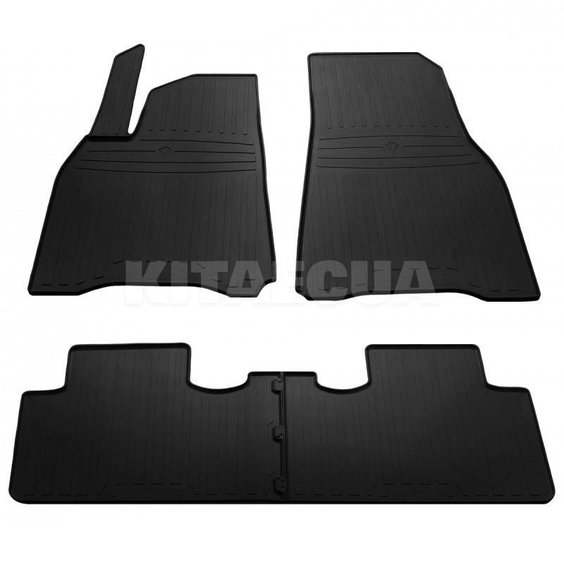 Гумові килимки в салон Tesla Model Y (Revised mount) (2020-...) Stingray на TESLA Model Y (1050064)