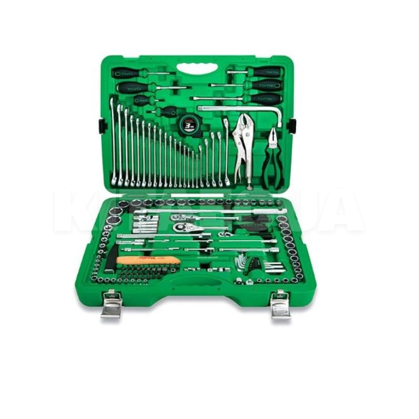 Набор комбинированных инструментов 1/4"х3/8"х1/2" 144 предметов TOPTUL (GCAI144R)