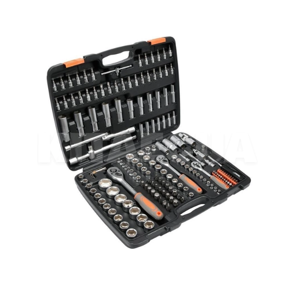 Набор торцевых головок и насадок 1/2" 173 предметов STHOR (58688)