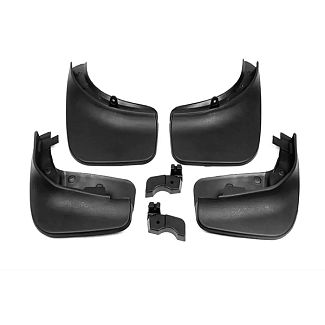 Брызговики Volkswagen Touareg (2011-2014) комплект 4 шт. Dongmart