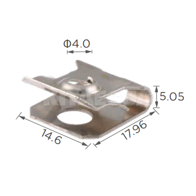 Скоба Ford (компл 10 шт) Clipss (2171) - 3