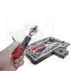 Набор инструментов 3/8" & 1/4" 43 предмета Cr-V Intertool (ET-6003)