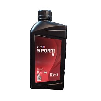 Масло моторное синтетическое 1л 15W-40 Sporti TXI ELF