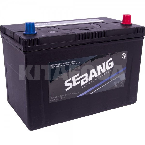Аккумулятор автомобильный 95Ач 760А "+" справа SEBANG (EFB T110L)